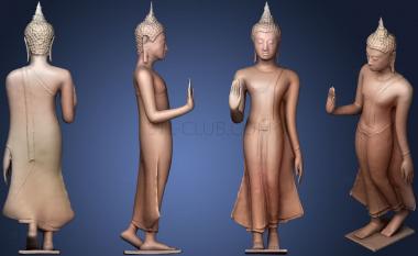 3D model Sukhthai Buddha (STL)